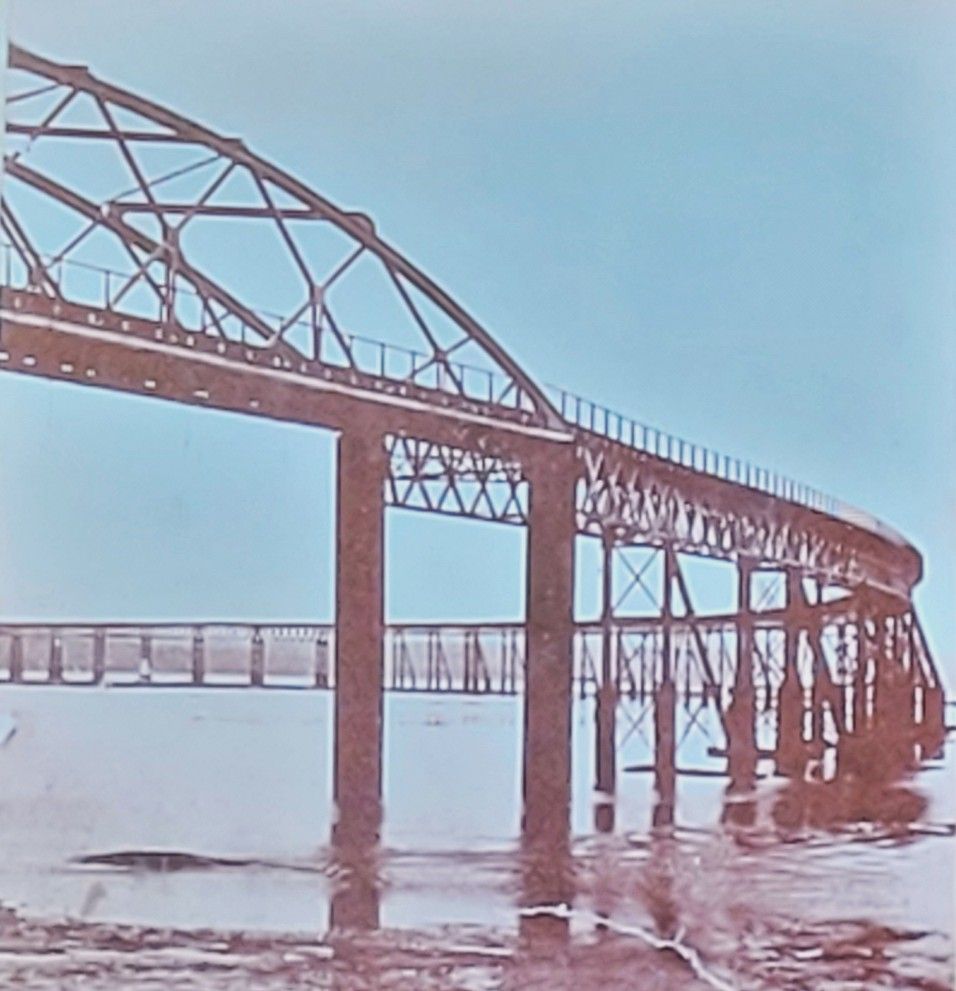 Bridge intact...